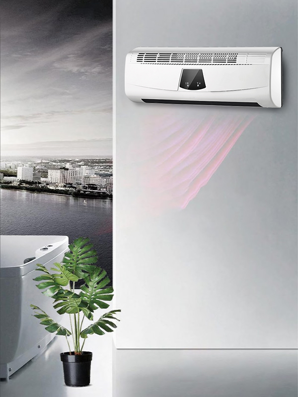 BPT-2000B 5806L-A Wall-inevectus calefacientis cum Fan informibus Display