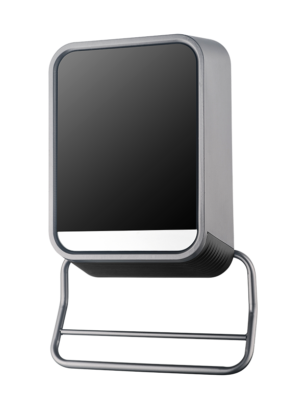 HBH-2006B 1000W/2000W Glass Panel IMPERVIUS Bathroom Heater cum Linteo Rack